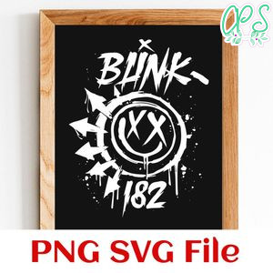 Blink 182 Rock PNG SVG design template