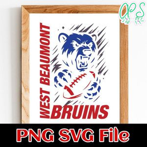 West beaumont bruins Customer Request PNG file template