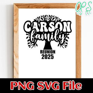Reunion 2025 custom year Customer Request PNG file template