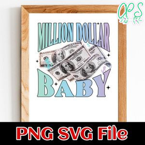 Million dollar baby Customer Request PNG file template