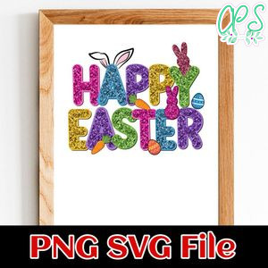 Happy Easter Customer Request PNG file template