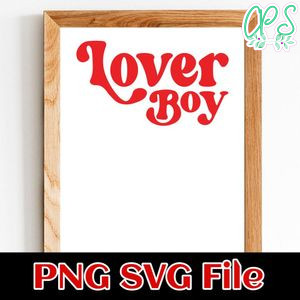 Lover Boy PNG SVG file template