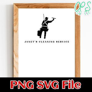 Janet’s Cleaning Service 2 Customer Request PNG file template