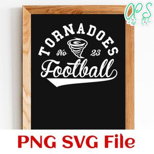 Tornadoes Football Team SVG Customizable