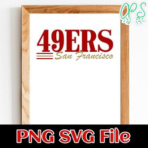 49ers san francisco SVG PNG file template