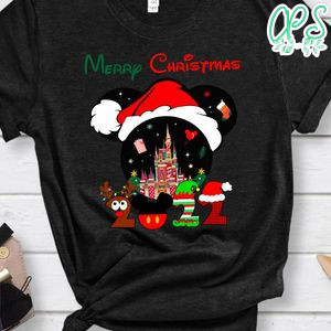 Mickey Mouse Disneyland Merry Christmas PNG file template