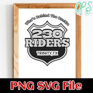 230 Riders badge PNG SVG design template