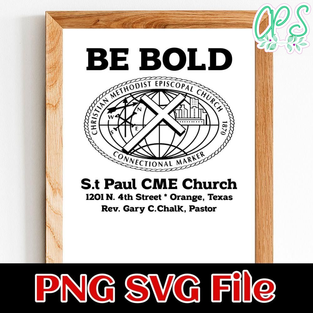 Christian Methodist Episcopal Church logo Customer Request PNG file template