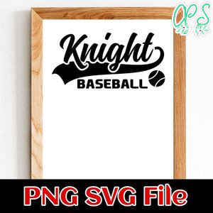 Baseball swoosh team name svg png SVG PNG Customizable Instant Download