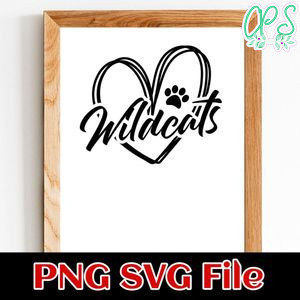 Wildcats SVG PNG design template