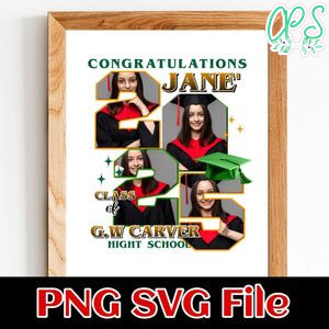 Congratulation class of High Shool Customer Request PNG file template