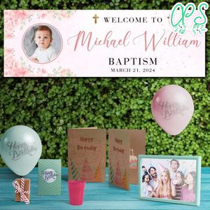 First Communion Banner Customizable Template Instant Download