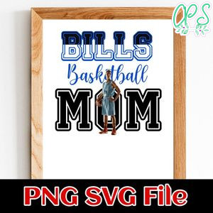 Basketball Mom Custom Photo PNG design template