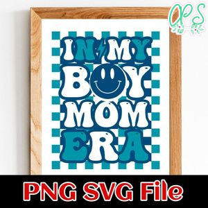 In My Boy Mom Era PNG design template