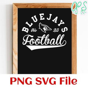 Bluejays Football Team SVG Customizable