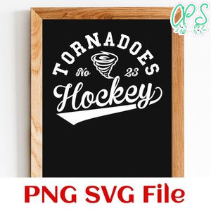 Tornadoes Hockey Team SVG Customizable