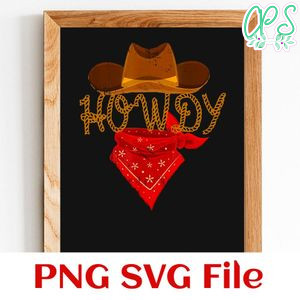 Howdy PNG file template