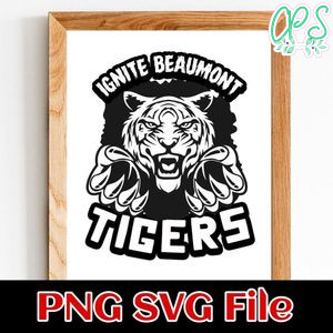 Tiger mascot Customer Request PNG file template