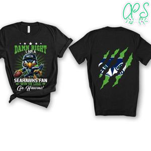 Damn right iam a seahawks fan win or lose go hawks! Customer Request PNG file template