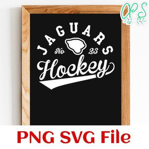 Jaguars Hockey Team SVG Customizable