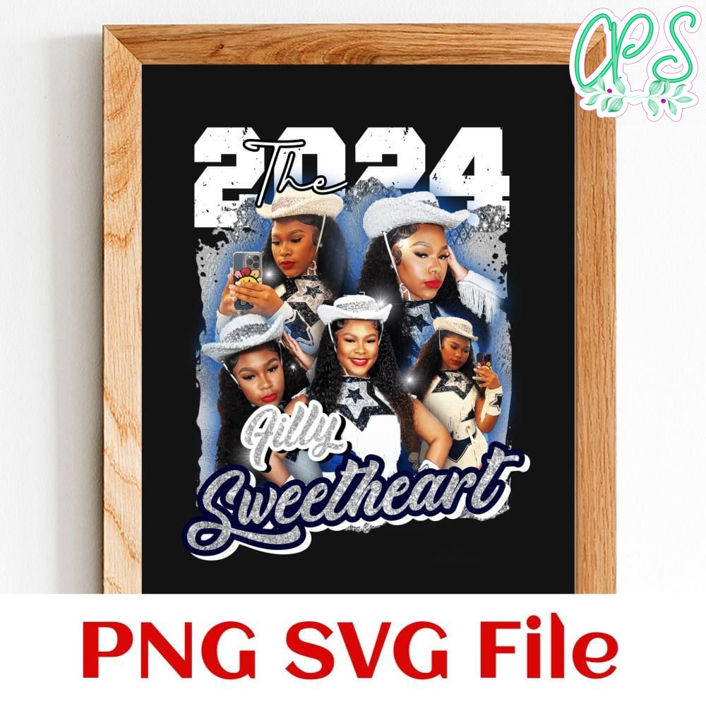 The 2024 Filly Sweetheart Customer Request PNG file template