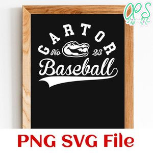 Gators Baseball Team SVG Customizable