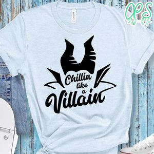 Chillin Like A Villain Gift PNG file template