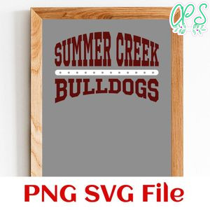 Summer creek bulldogs Customer Request PNG file template