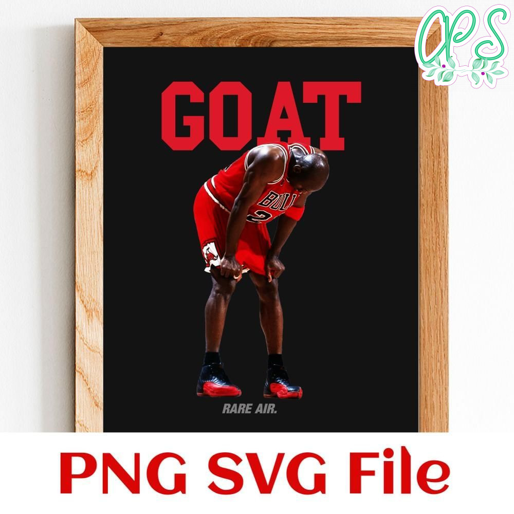 Goat Micheal Jordan Customer Request PNG file template