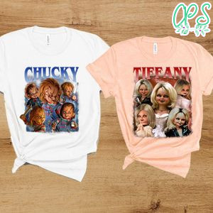 Chucky and Tiffany PNG design template