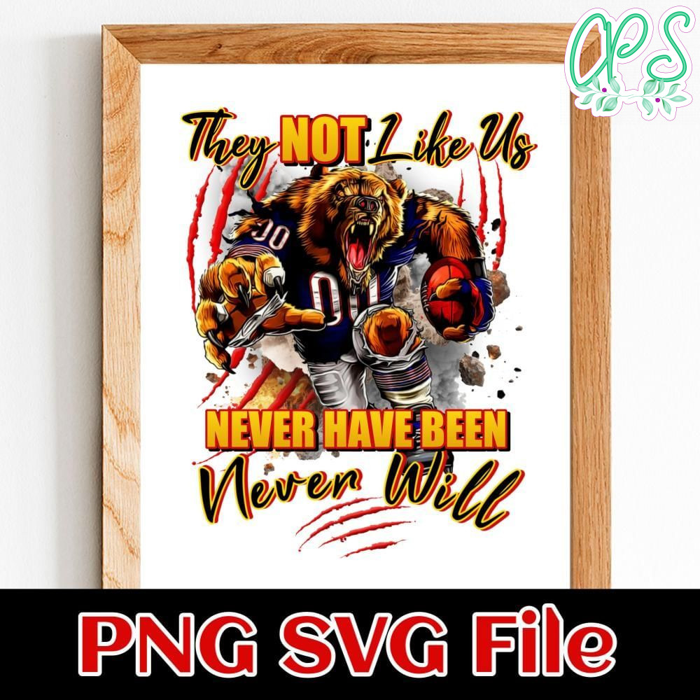 They Not Like Us Customer Request PNG file template
