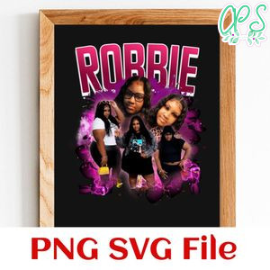 ROBBIE pink Customer Request PNG file template