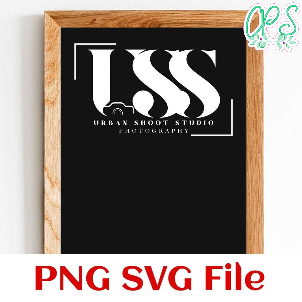 Urban shoot studio photography logo Customer Request PNG file template