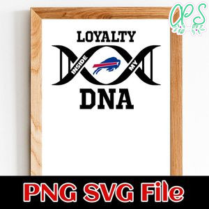 Loyalty Buffalo Bills PNG SVG file template