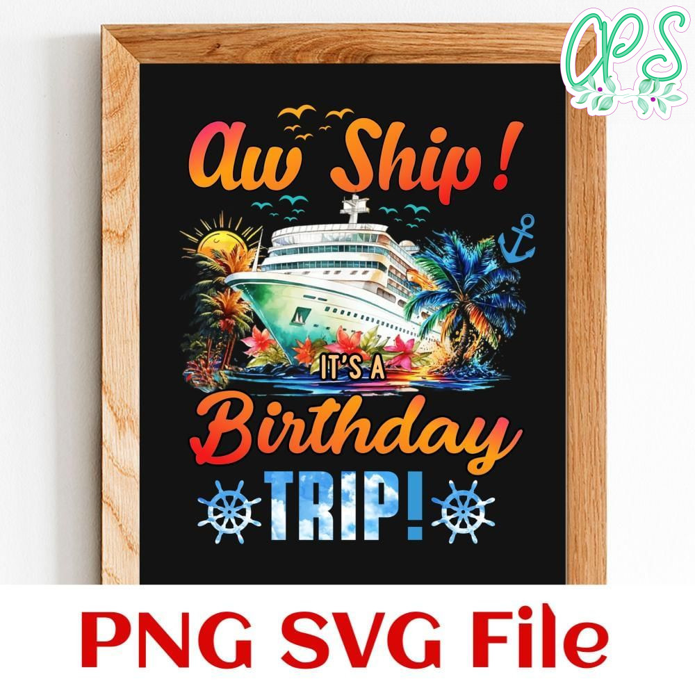 Family cruise 2 2024 Customer Request PNG file template