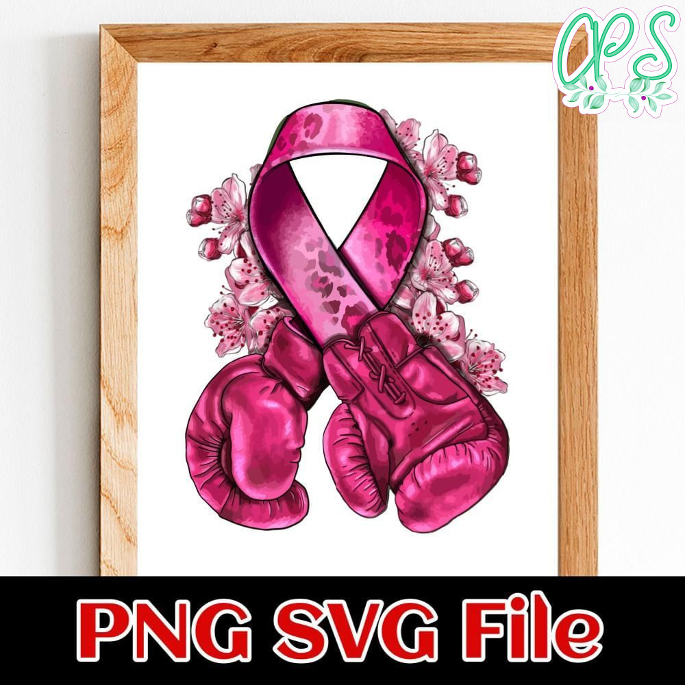 Glove boxing cancer Customer Request PNG file template