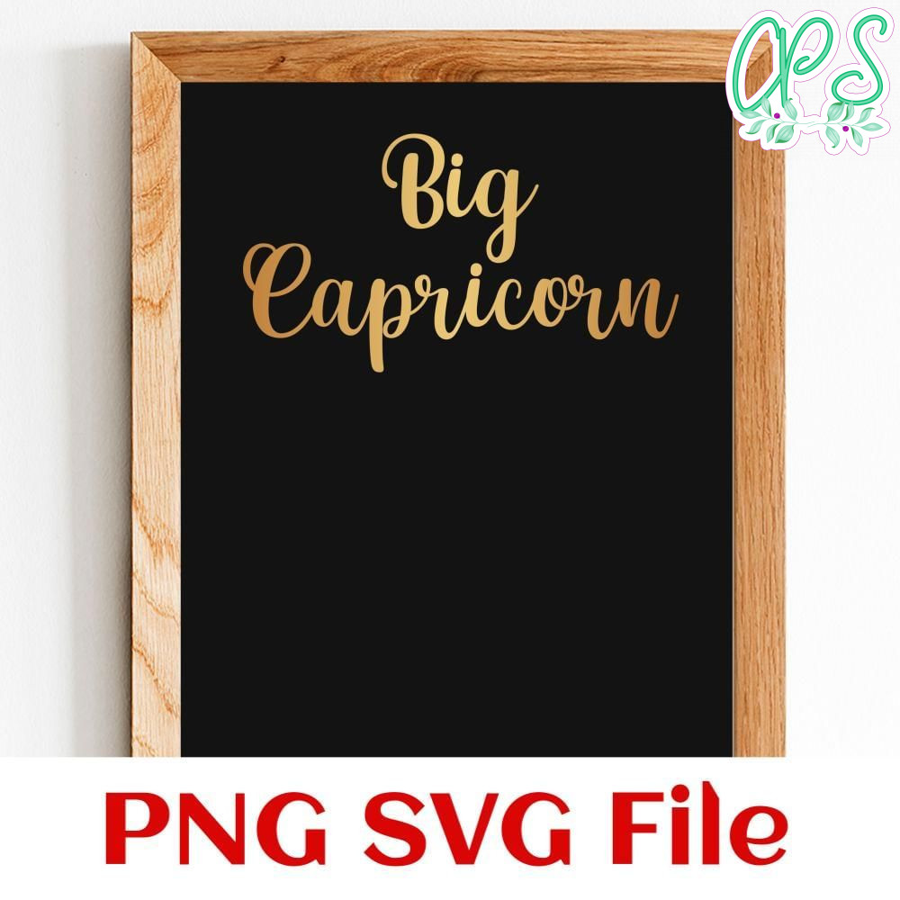 Big Capricorn 2 Customer Request PNG file template