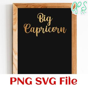 Big Capricorn 2 Customer Request PNG file template