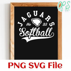 Jaguars Softball Team SVG Customizable