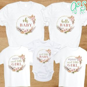 Sweet little girl baby shower Customer Request PNG file template