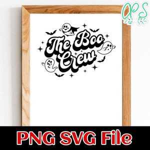 Disney Halloween The Boo Crew SVG PNG design template