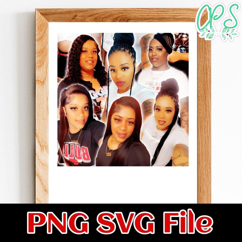 Latto Photo Collage Customer Request PNG file template