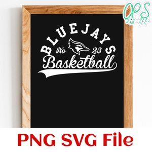 Bluejays Basketball Team SVG Customizable