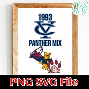 1993 Panther mix SVG PNG design template