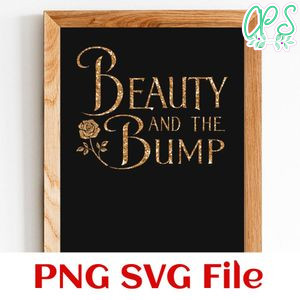 Beauty and the bump PNG file template