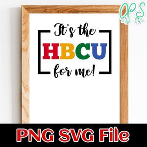 The HBCU For Me PNG SVG design template