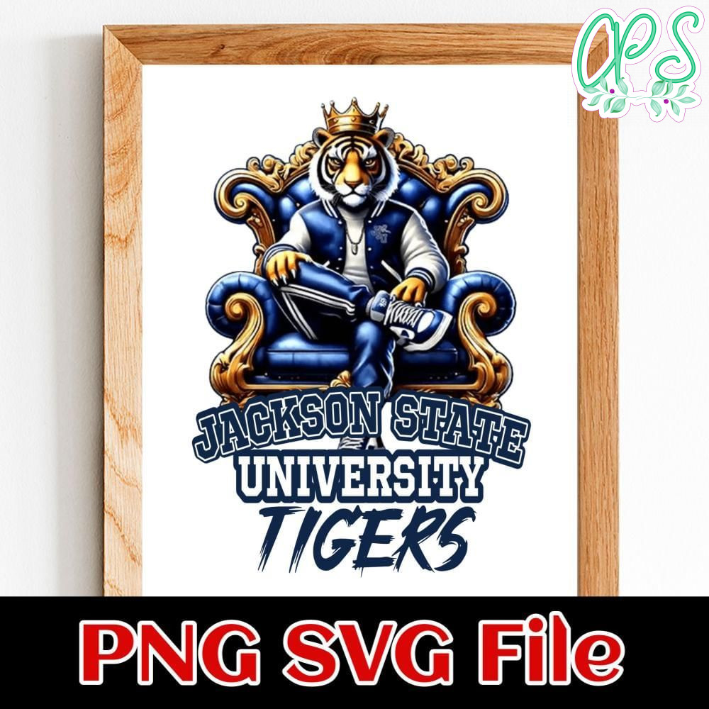 Jackson State University Tigers Customer Request PNG file template