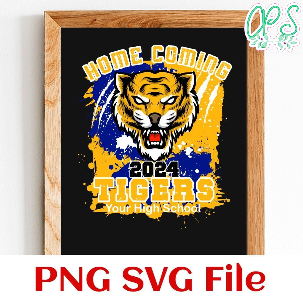 Home coming 2024 tigers Customer Request PNG file template