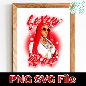 Sexyy Red Customer Request PNG file template