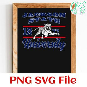 Jackson State University PNG SVG file template